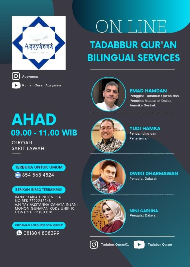 UNDANGAN ONLINE TADABUR QURAN UNDANGAN ONLINE TADABUR QURAN