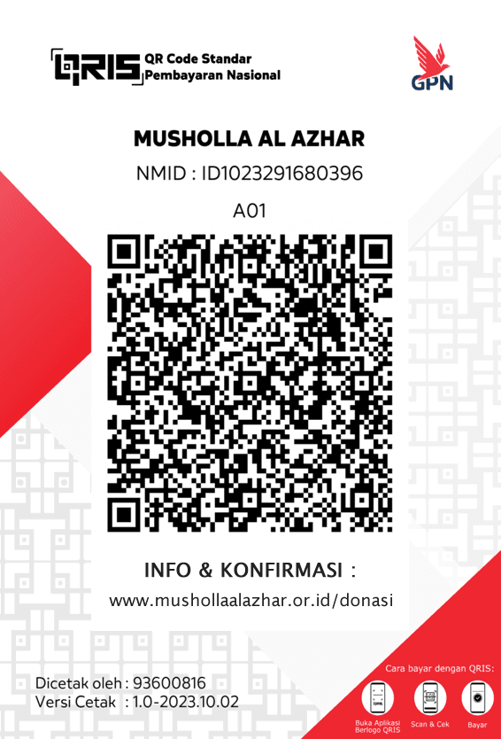 QRIS Musholla Al-Azhar